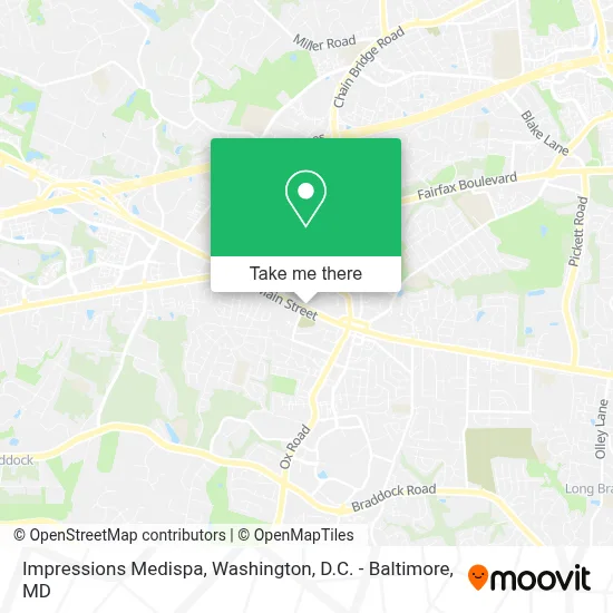 Impressions Medispa map