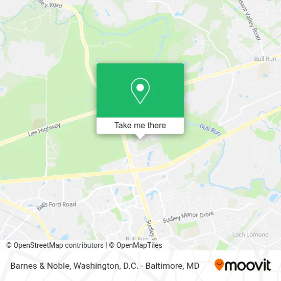 Barnes & Noble map