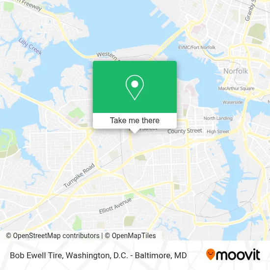 Bob Ewell Tire map
