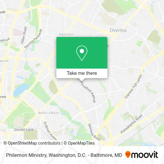 Philemon Ministry map