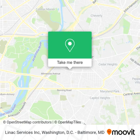 Linac Services Inc map