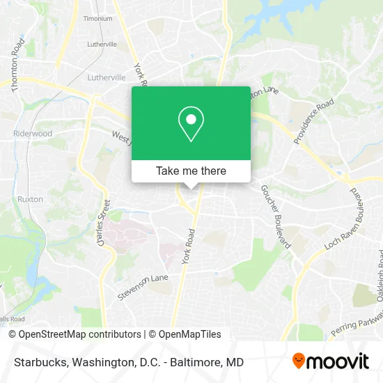 Starbucks map