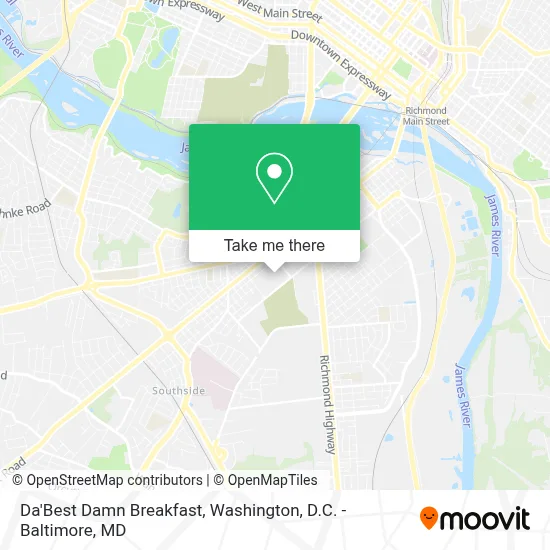 Da'Best Damn Breakfast map