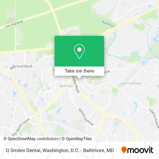 Q Smiles Dental map