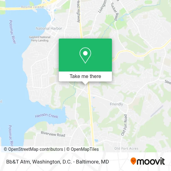 Bb&T Atm map