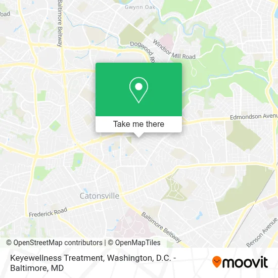 Keyewellness Treatment map