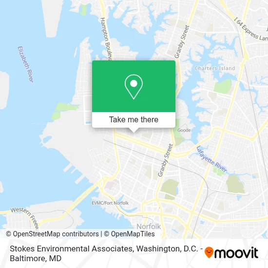 Stokes Environmental Associates map