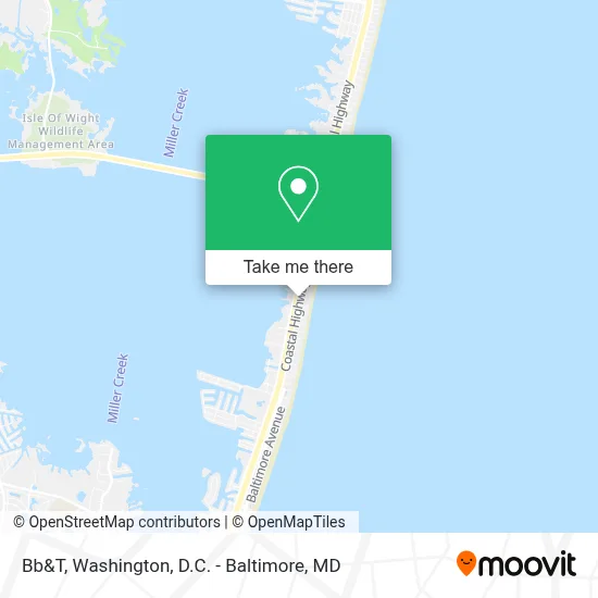 Bb&T map