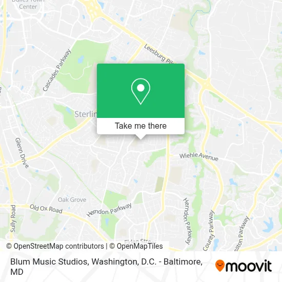 Blum Music Studios map