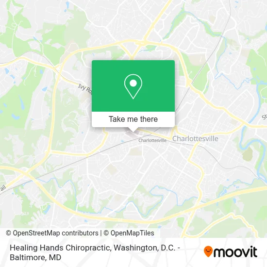 Healing Hands Chiropractic map