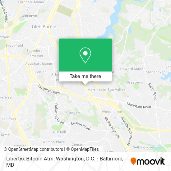 Libertyx Bitcoin Atm map