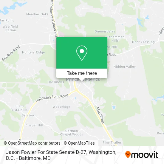 Jason Fowler For State Senate D-27 map