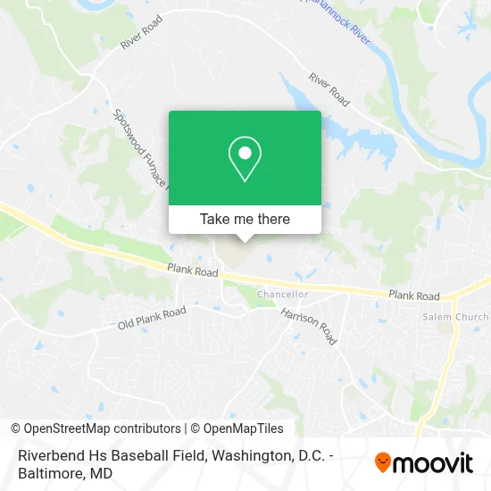 Riverbend Hs Baseball Field map
