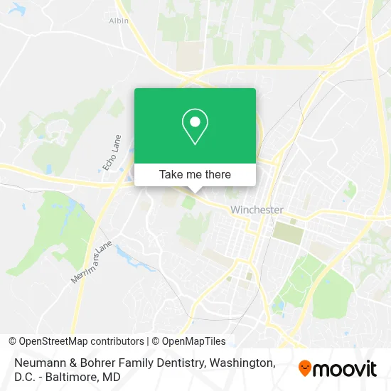 Neumann & Bohrer Family Dentistry map