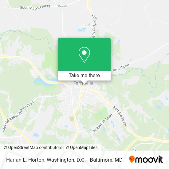 Harlan L. Horton map