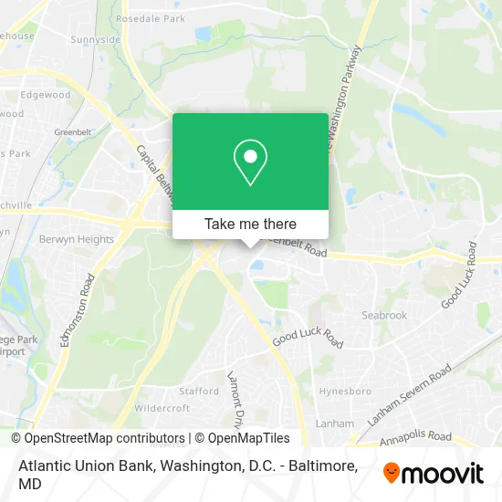 Atlantic Union Bank map