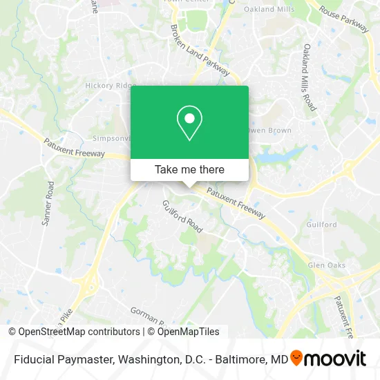 Fiducial Paymaster map