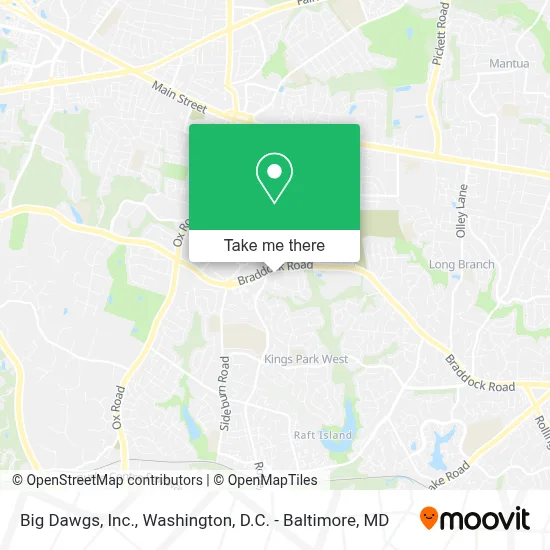 Big Dawgs, Inc. map