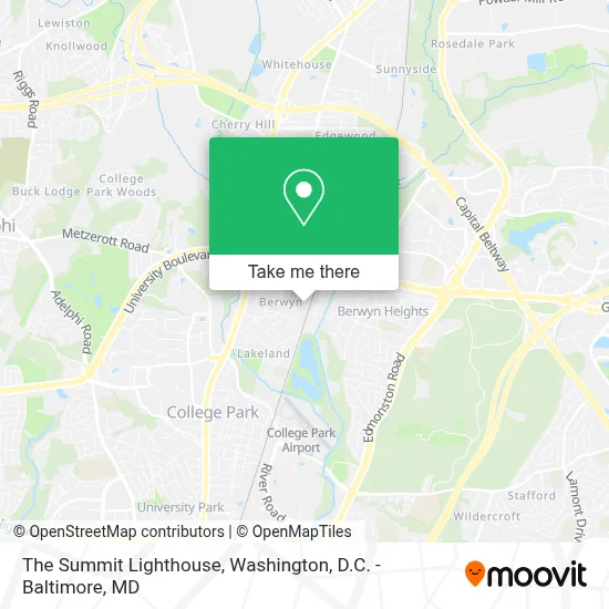 The Summit Lighthouse map