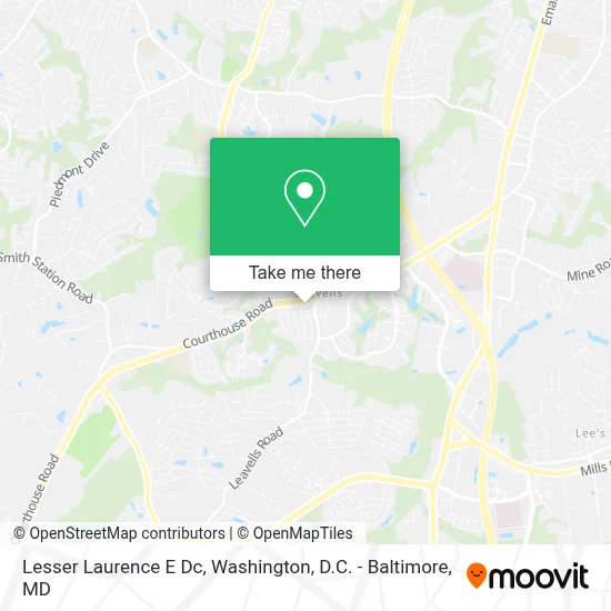 Lesser Laurence E Dc map