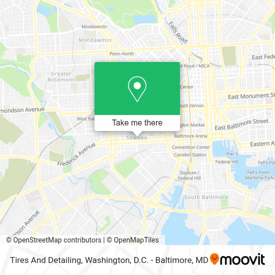 Tires And Detailing map