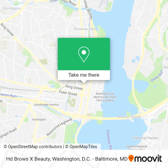 Hd Brows X Beauty map