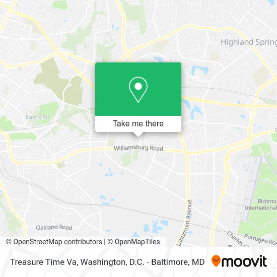 Treasure Time Va map