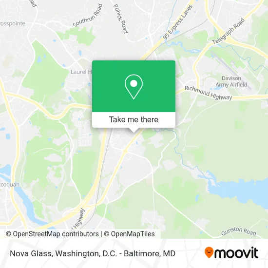 Nova Glass map