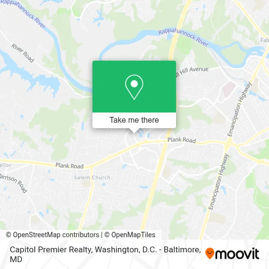 Capitol Premier Realty map