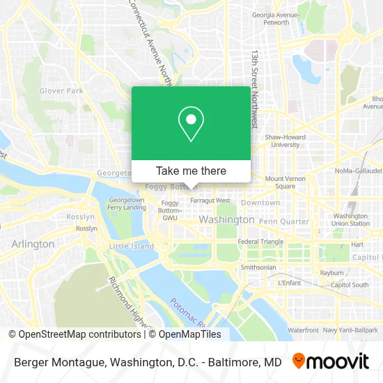 Berger Montague map