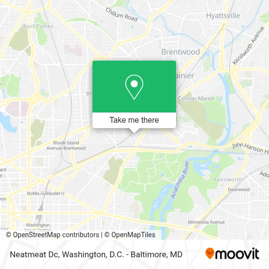 Neatmeat Dc map