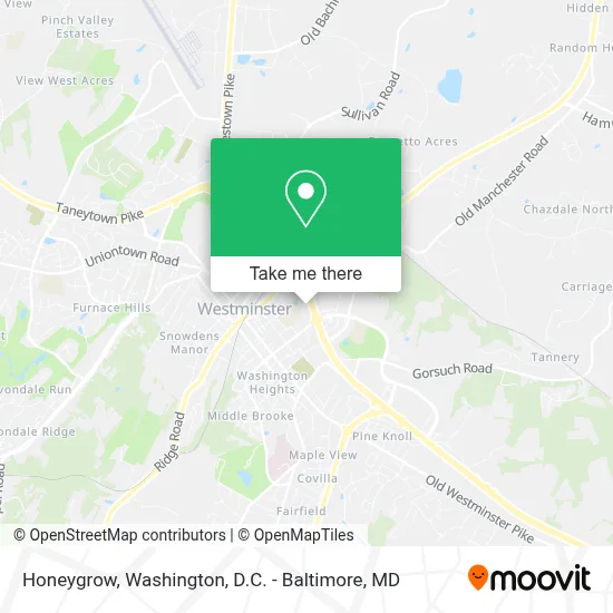 Honeygrow map