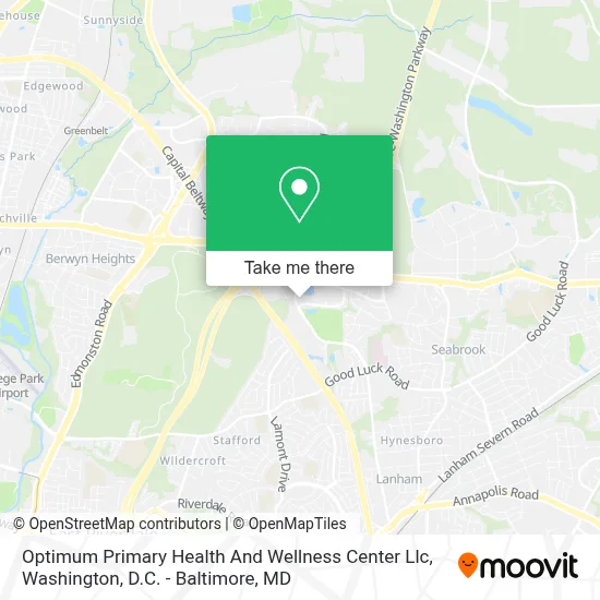 Optimum Primary Health And Wellness Center Llc map