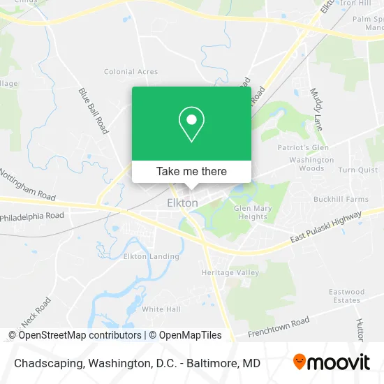 Chadscaping map