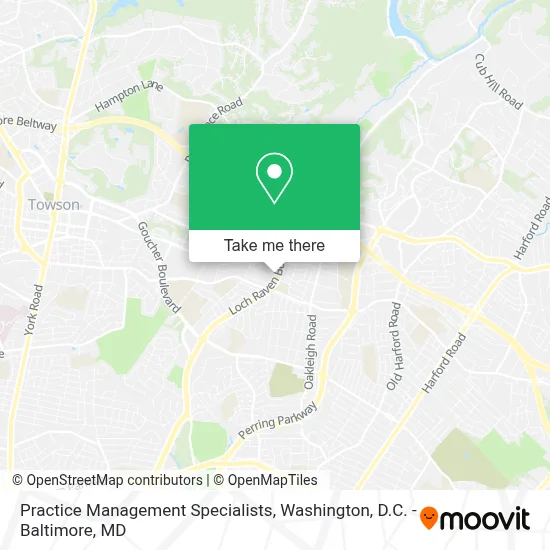 Practice Management Specialists map