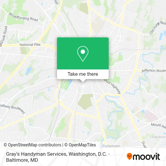 Gray's Handyman Services map