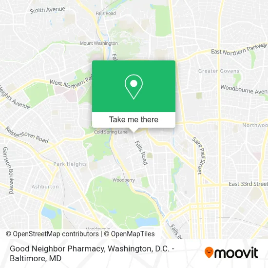 Good Neighbor Pharmacy map
