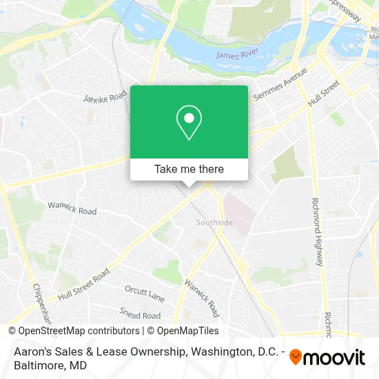 Aaron's Sales & Lease Ownership map