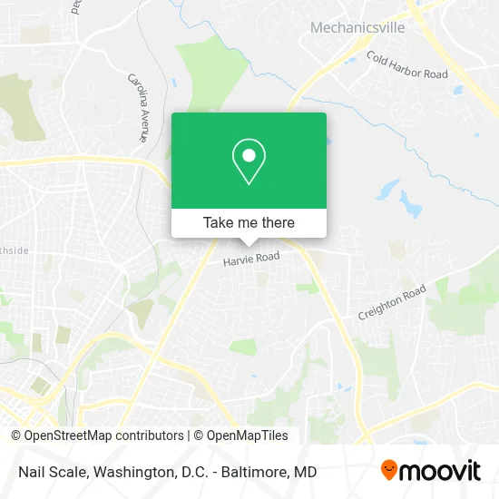 Nail Scale map