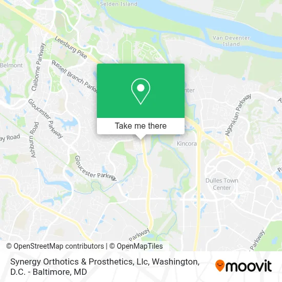 Synergy Orthotics & Prosthetics, Llc map