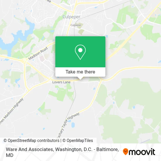 Ware And Associates map