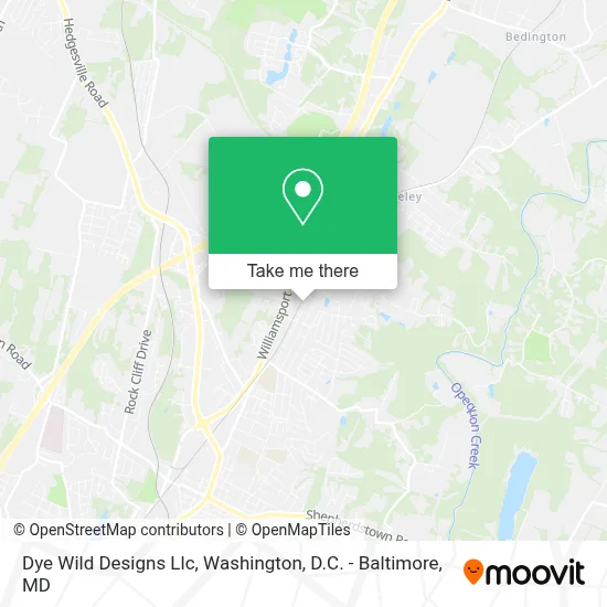 Dye Wild Designs Llc map