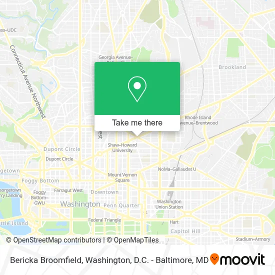 Bericka Broomfield map