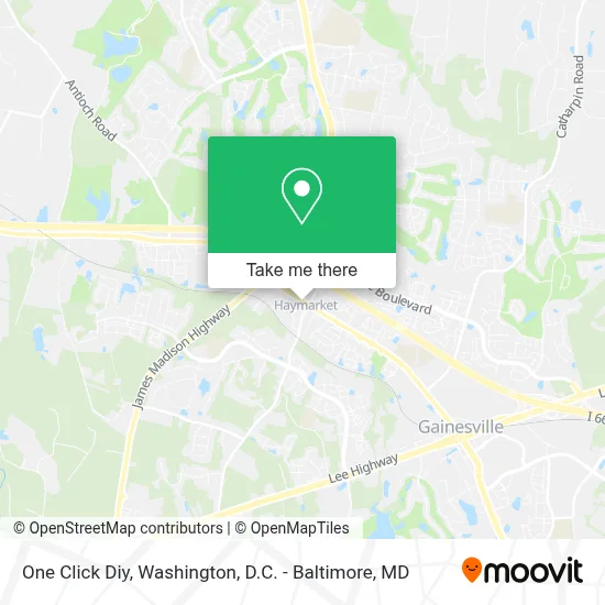 One Click Diy map