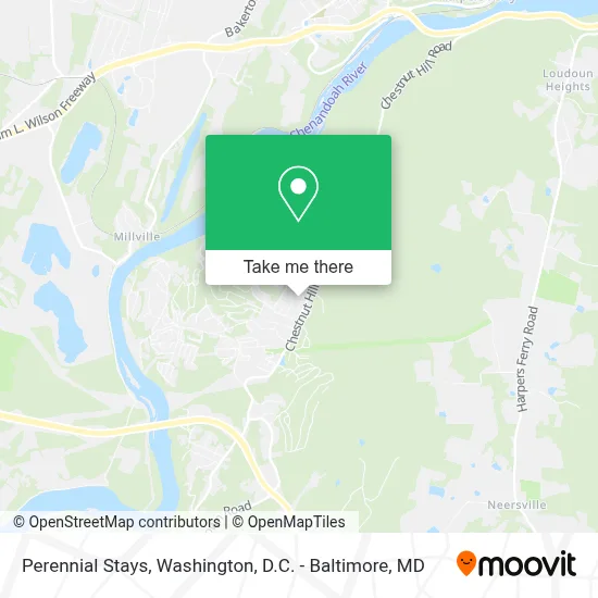 Perennial Stays map