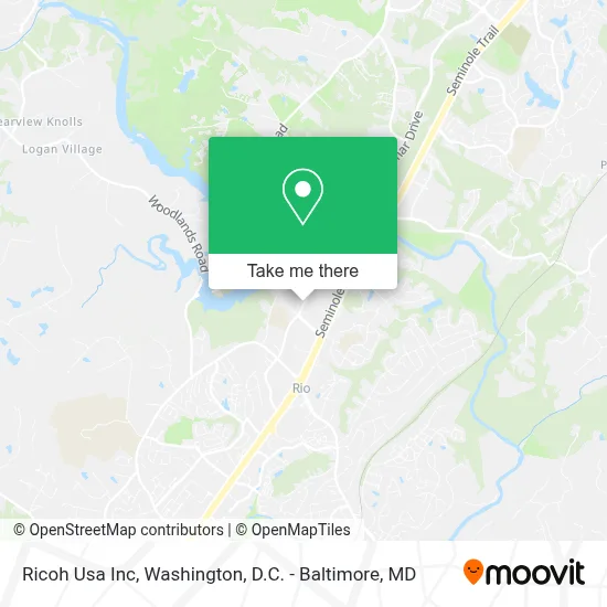 Ricoh Usa Inc map