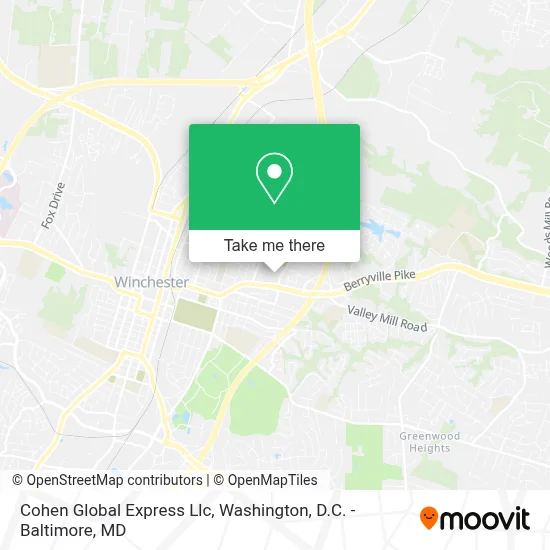 Cohen Global Express Llc map