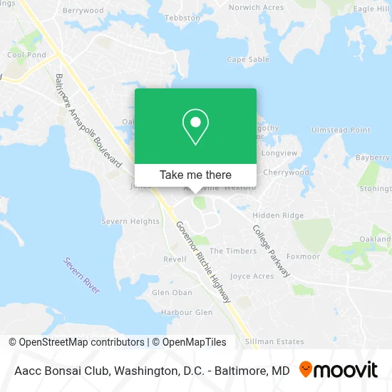 Aacc Bonsai Club map