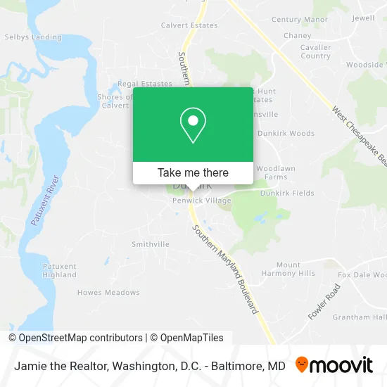 Jamie the Realtor map