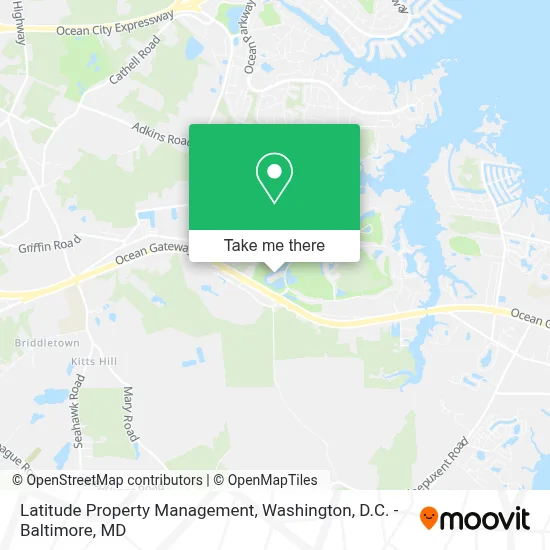 Latitude Property Management map